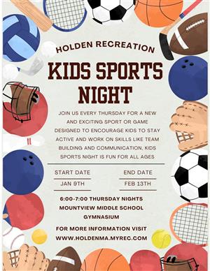 Kids Sports Night