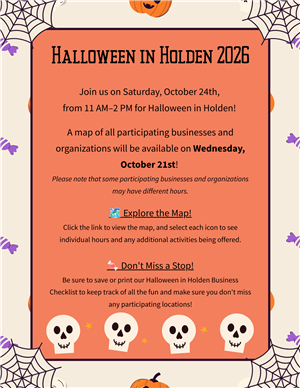 halloween in holden 2026